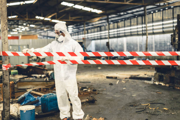 Professional Trauma Scene Cleanup technician working in Belleville, IL